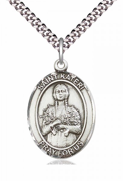 St. Kateri Medal - Pewter
