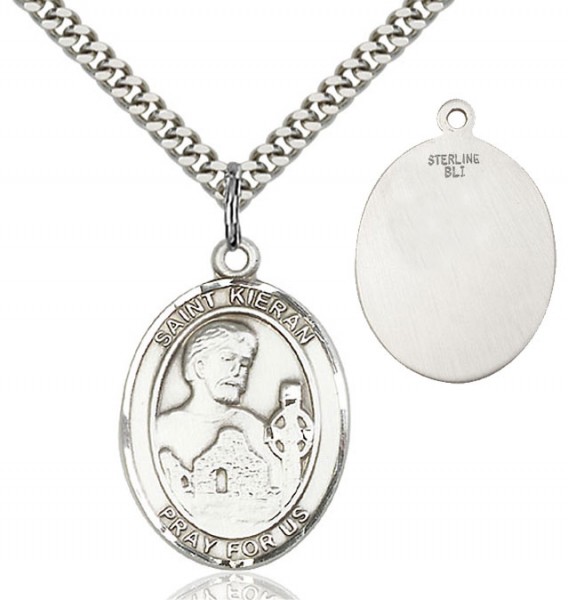 St. Kieran Medal - Sterling Silver
