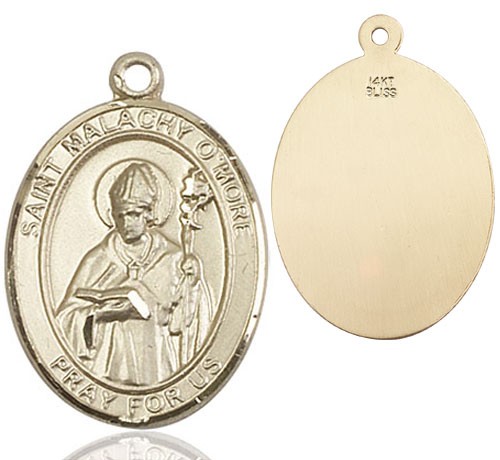 St. Malachy O'More Medal - 14K Solid Gold