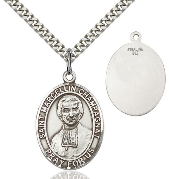 St. Marcellin Champagnat Medal - Sterling Silver