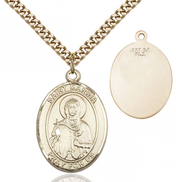 St. Marina Medal - 14KT Gold Filled