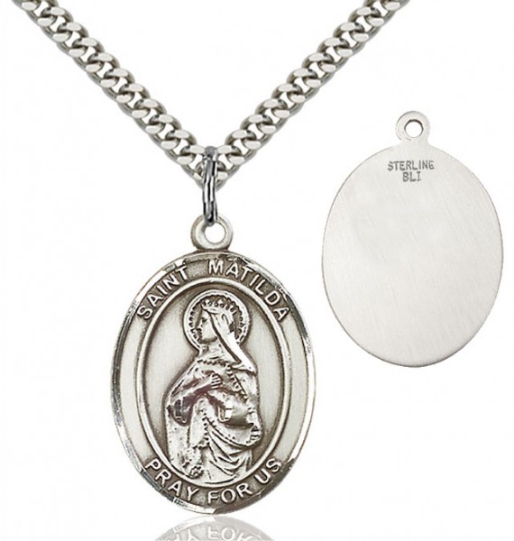 St. Matilda Medal - Sterling Silver