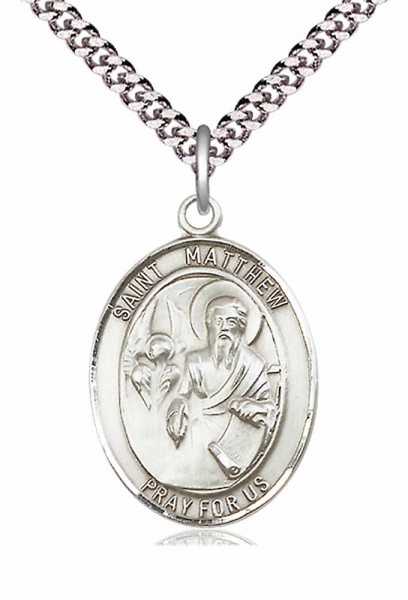 St. Matthew Medal - Pewter