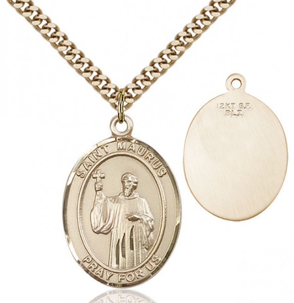 St. Maurus Medal - 14KT Gold Filled