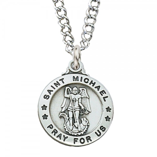 St. Michael Medal - Silver
