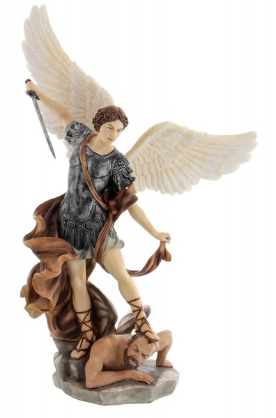 St. Michael Statue - 14.5 Inches - Multi-Color