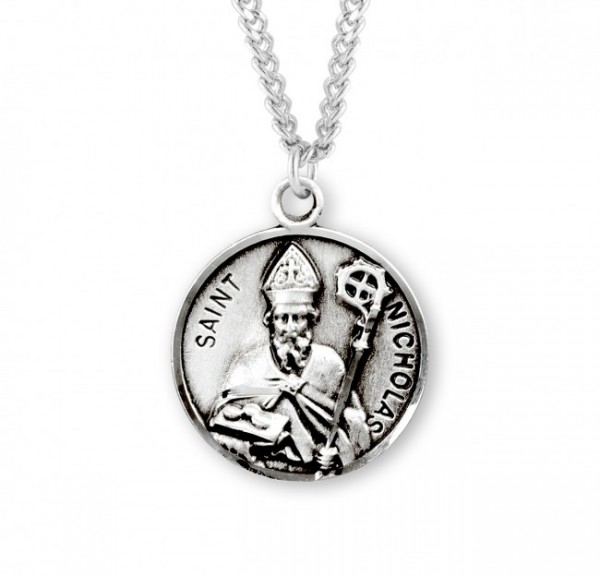 St. Nicholas Medal - Sterling Silver