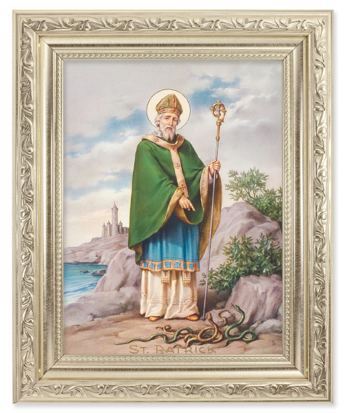 St. Patrick 6x8 Print Under Glass - #163 Frame