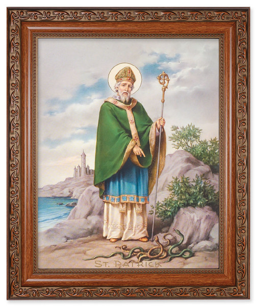 St. Patrick 8x10 Framed Print Under Glass - #161 Frame