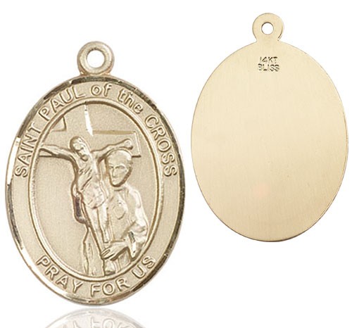 St. Paul of the Cross Medal - 14K Solid Gold