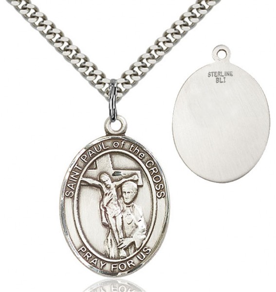 St. Paul of the Cross Medal - Sterling Silver