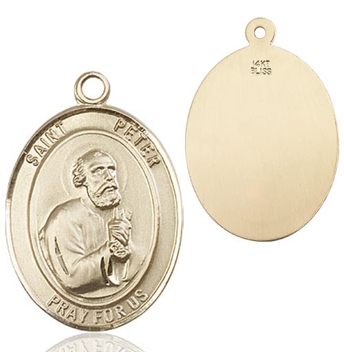 St. Peter Medal - 14K Solid Gold