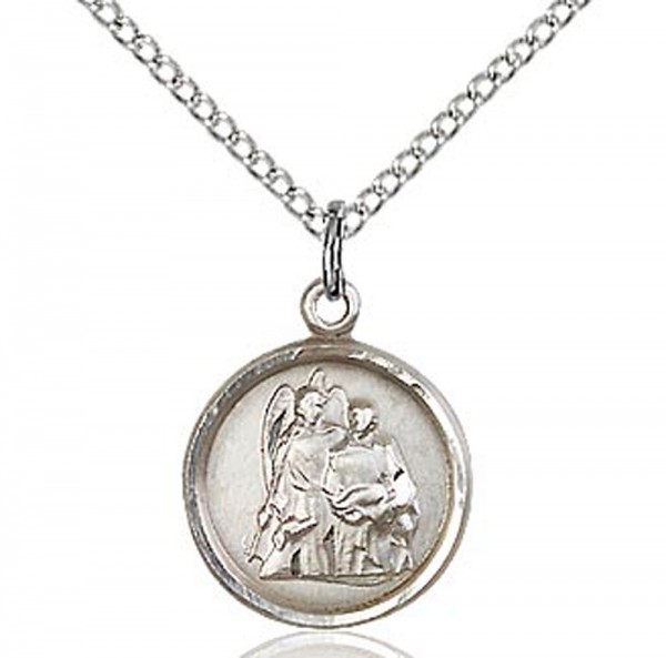 St. Raphael Medal, Small - Sterling Silver