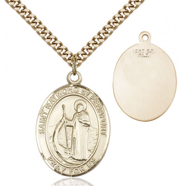 St. Raymond of Penafort Medal - 14KT Gold Filled