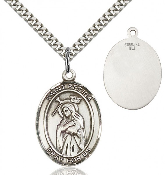 St. Regina Medal - Sterling Silver
