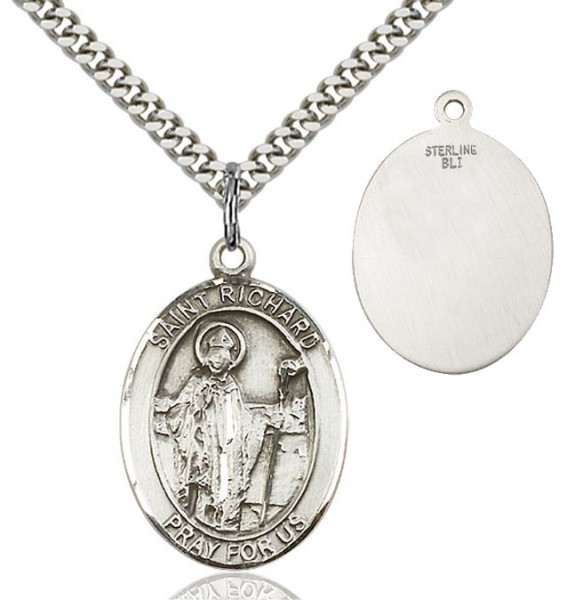 St. Richard Medal - Sterling Silver