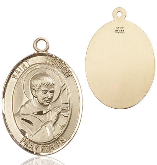 St. Robert Bellarmine Medal - 14K Solid Gold