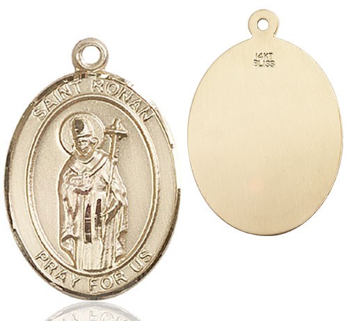 St. Ronan Medal - 14K Solid Gold