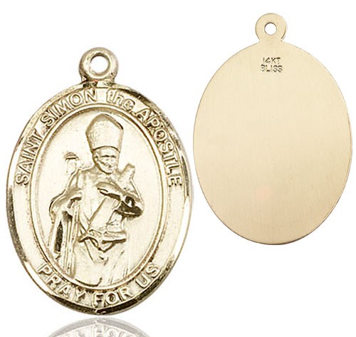 St. Simon Medal - 14K Solid Gold