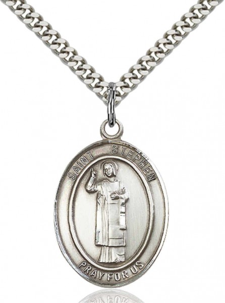 St. Stephen the Martyr Medal - Pewter