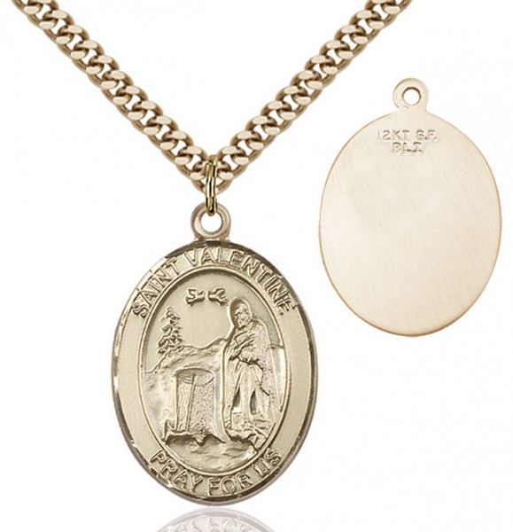 St. Valentine of Rome Medal - 14KT Gold Filled