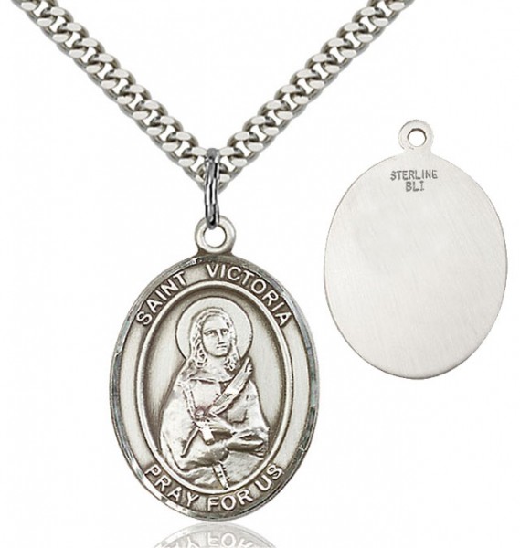 St. Victoria Medal - Sterling Silver