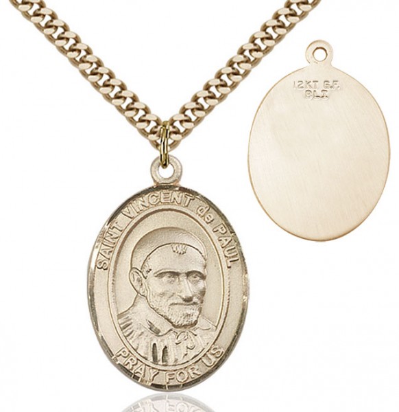 St. Vincent de Paul Medal - 14KT Gold Filled