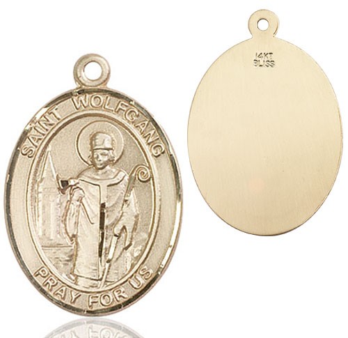 St. Wolfgang Medal - 14K Solid Gold