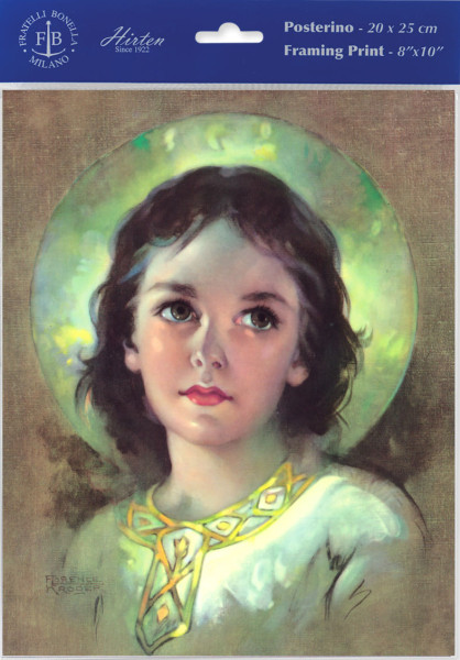 The Child Jesus Illustrated Print - Sold in 3 Per Pack - Multi-Color