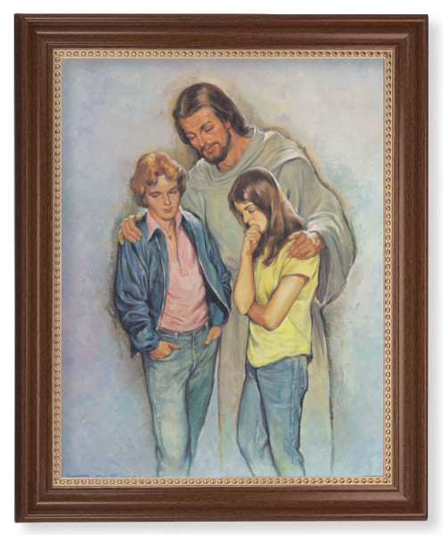 The Comforter 11x14 Framed Print Artboard - #127 Frame