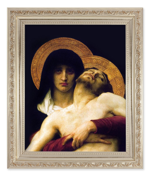 The Pieta 8x10 Framed Print Under Glass - #164 Frame