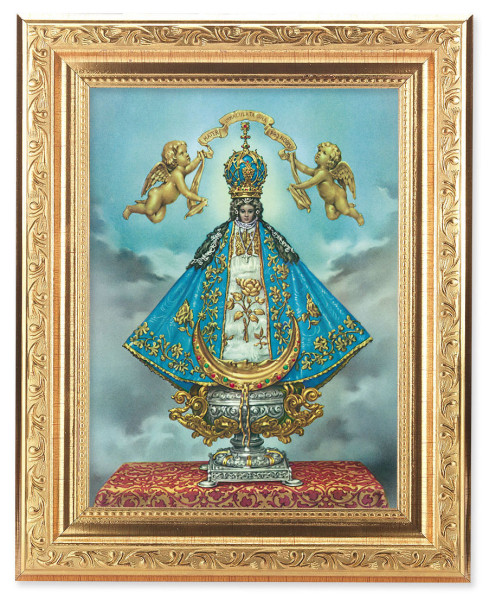 Virgen de San Juan 6x8 Print Under Glass - #162 Frame