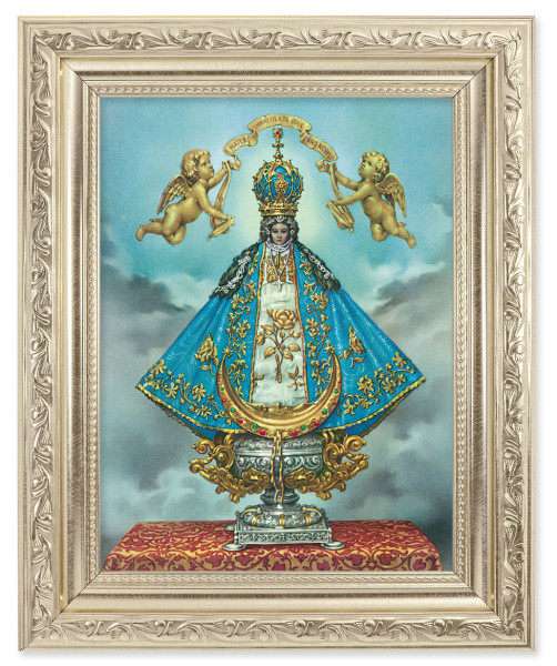 Virgen de San Juan 6x8 Print Under Glass - #163 Frame