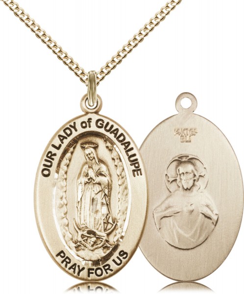 Women's Guadalupe of Central America Necklace - Gold Filled