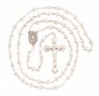 5mm Sterling Silver Bead Rosary in Sterling Silver