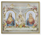 Baby Room Blessing Spanish Gold Frame 8x10 Plaque