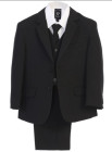 Boys 5 piece Poly Poplin Suit 