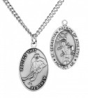 Men's St. Sebastian Hockey Medal Sterling Silver