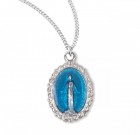 Child Size Fleur De Lis Border Miraculous Medal