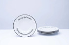 Daily Bread Appetizer Plates - Set of 4 