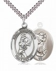 Girl's St. Christopher Softball Medal