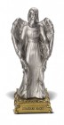 Guardian Angel Pewter Statue 4 Inch
