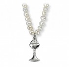 High Polish Chalice and Pearl Necklace