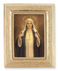 Immaculate Heart of Mary 2.5x3.5 Print Under Glass