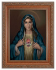 Immaculate Heart of Mary by Simeone 6x8 Print Under Glass