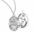 Jesus Protect this Basketball Athlete Medal Girl