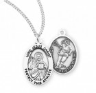 Jesus Protect this Lacrosse Athlete Medal Girl