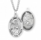 Jesus Protect this Wrestling Athlete Medal Boys