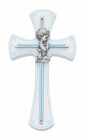 Kneeling Boy on Baby Cross
