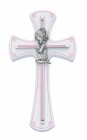Kneeling Girl on Baby Cross